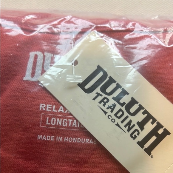 NWT Men's Orange Duluth 2XL Longtail T Relaxed Fit LS Henley🔥🔥(M) - Picture 4 of 5